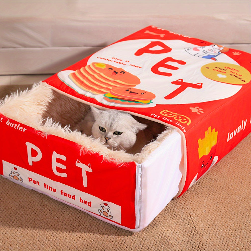Cat Bed Snack Box Design
