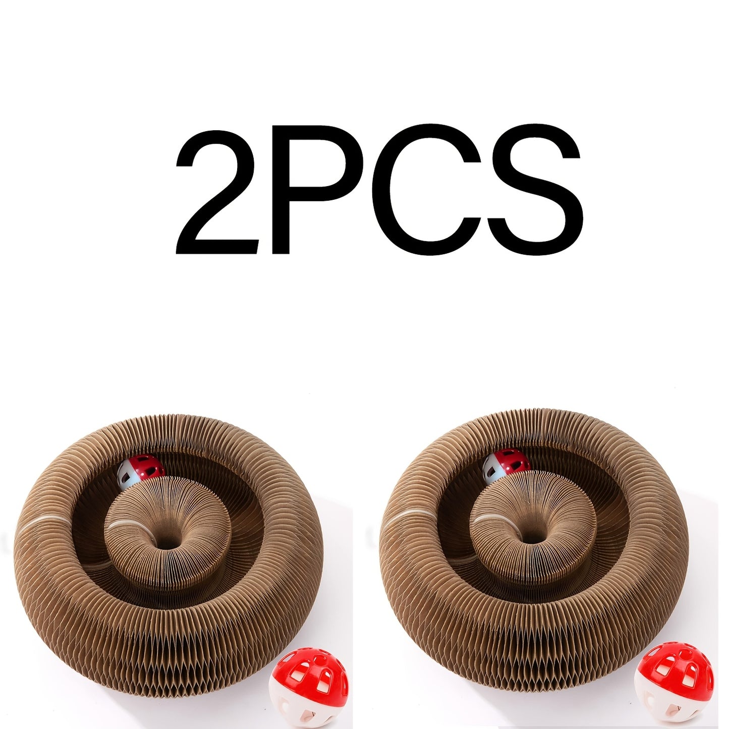 Cat Scratcher Board With Circular Ball