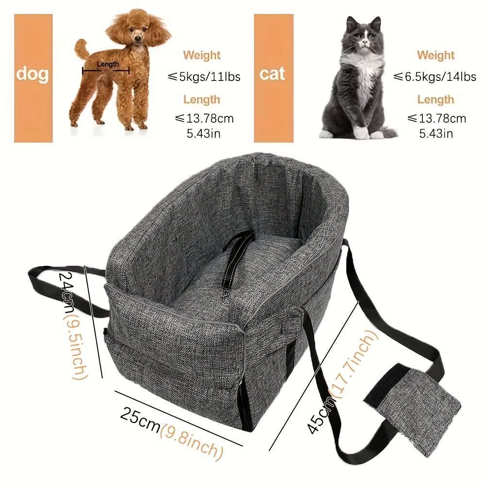 Pet Seat For Cars, Dog Car Carrier