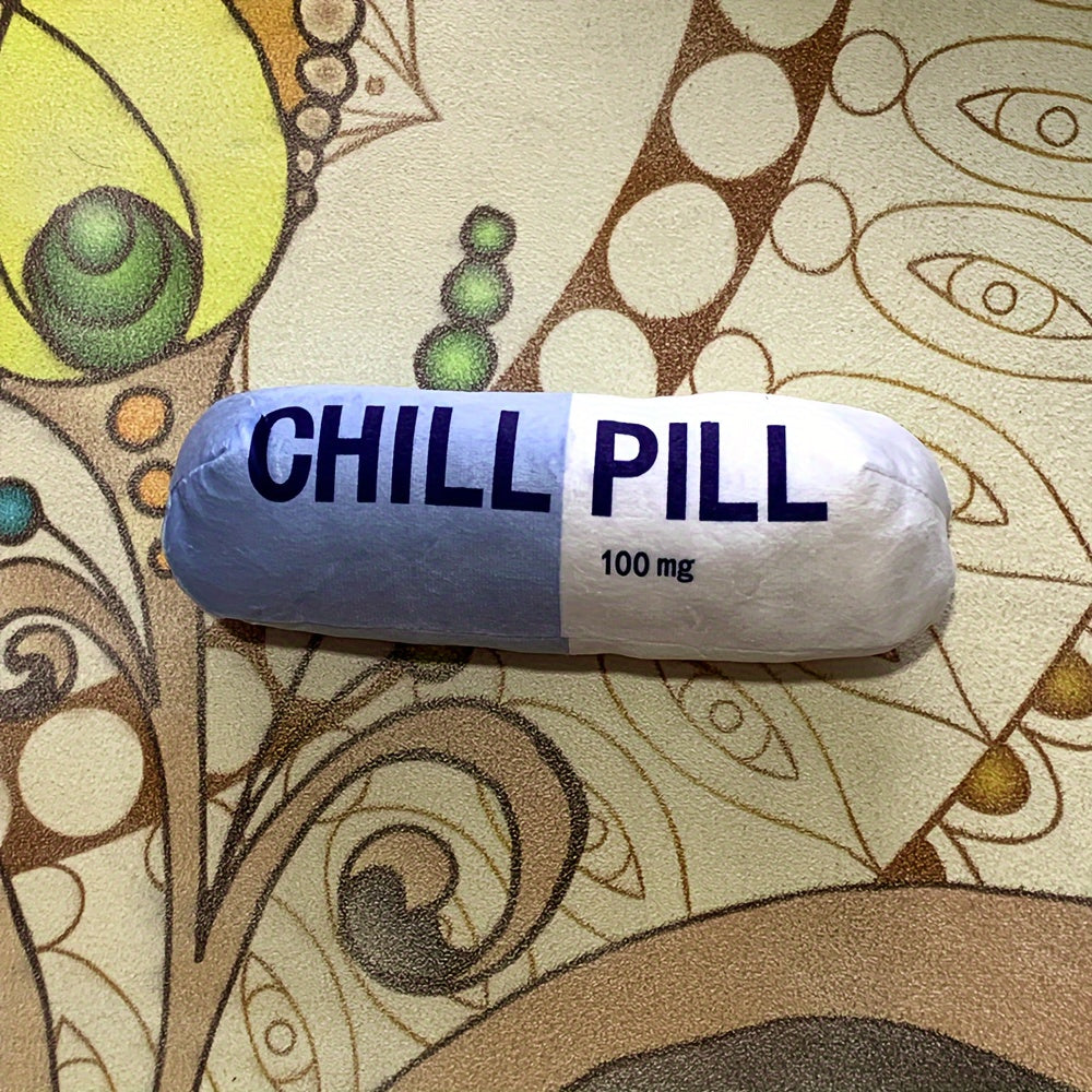 Pet Toy Soft Chill Pill