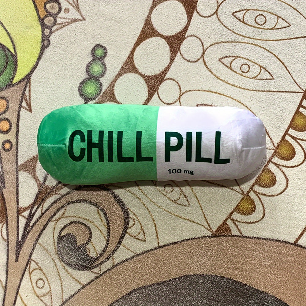 Pet Toy Soft Chill Pill