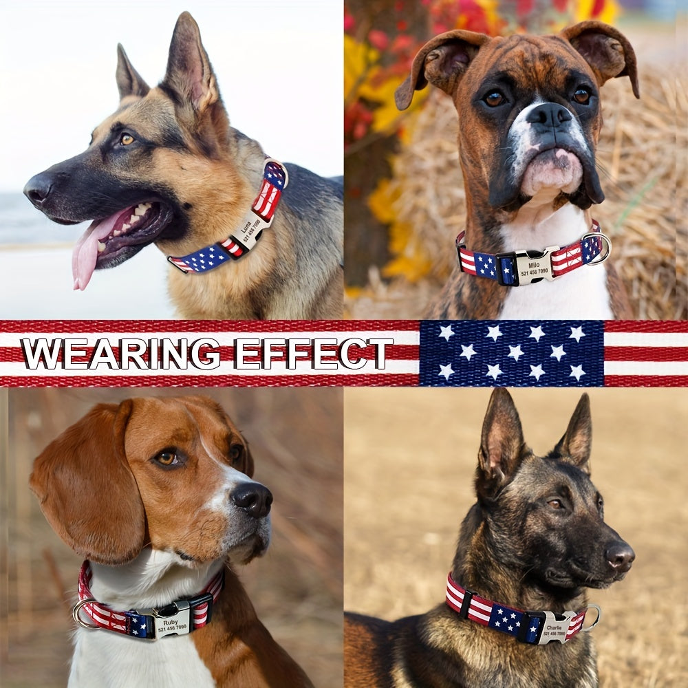 American Flag Collar