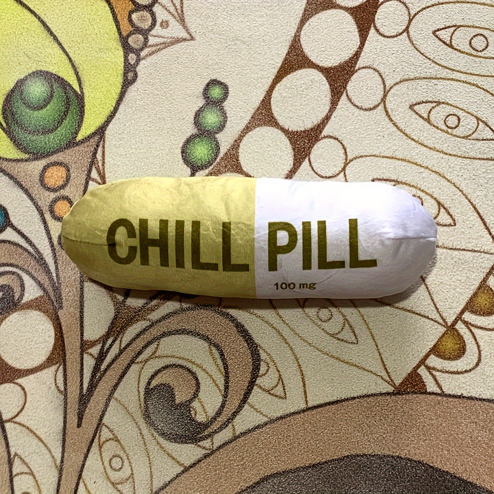 Pet Toy Soft Chill Pill