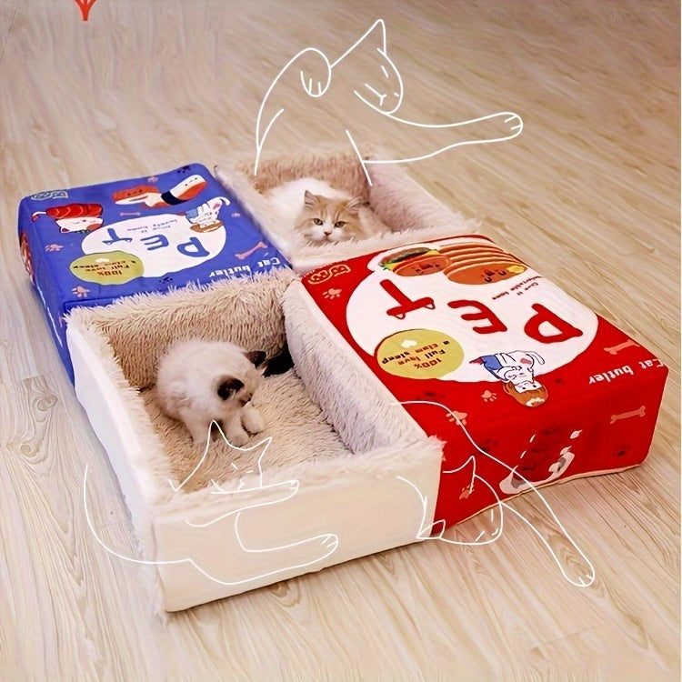 Cat Bed Snack Box Design