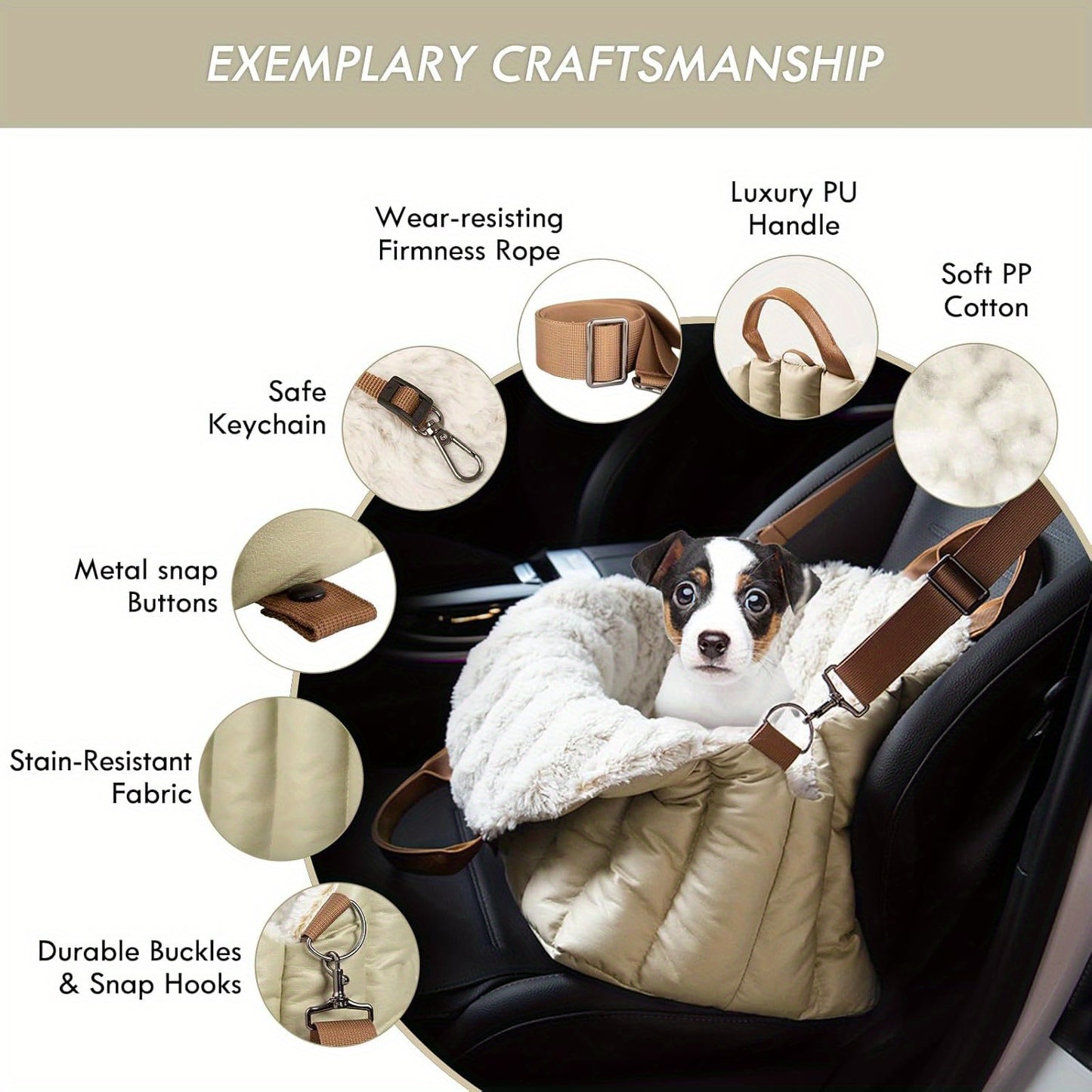 Dog Car Seat & Travel Carrier