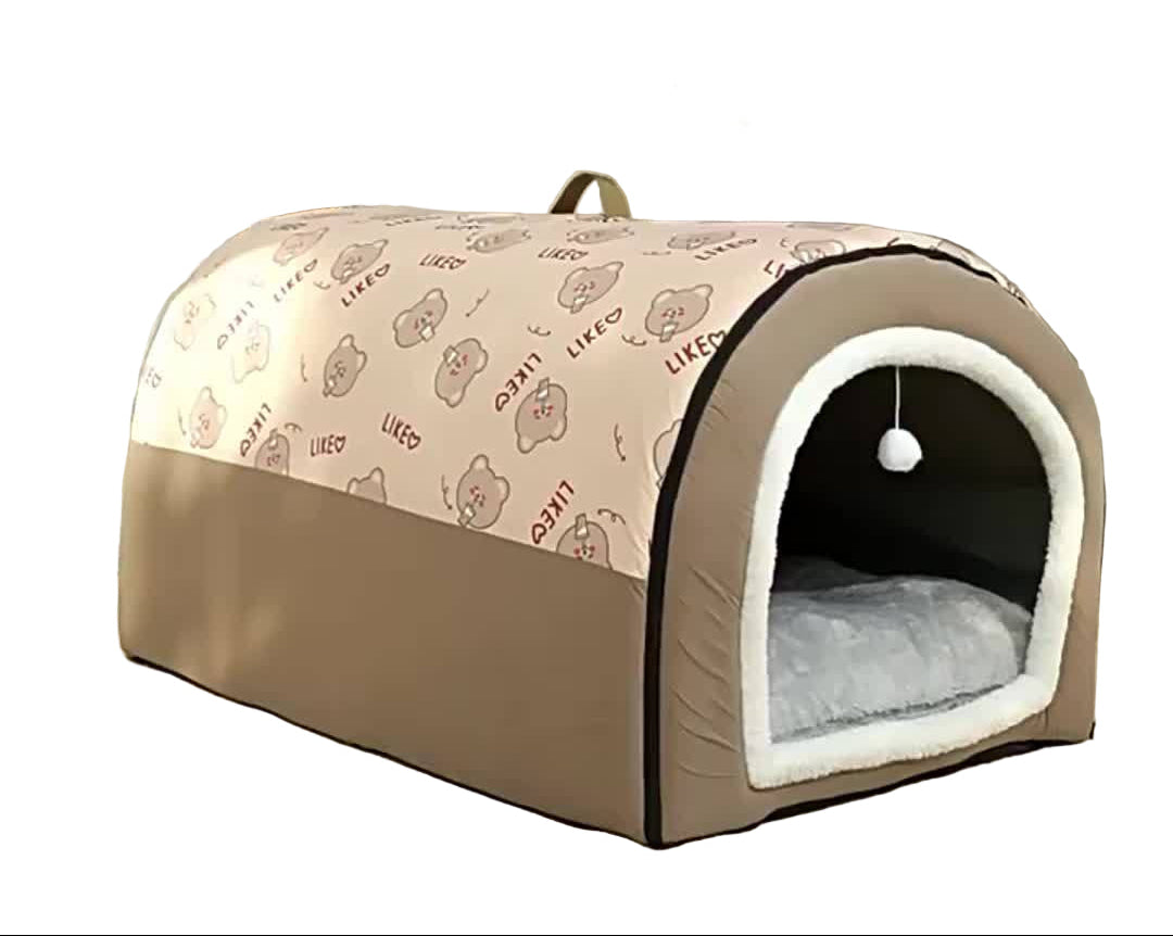 2 in 1 All-Season Cozy Pet Bed