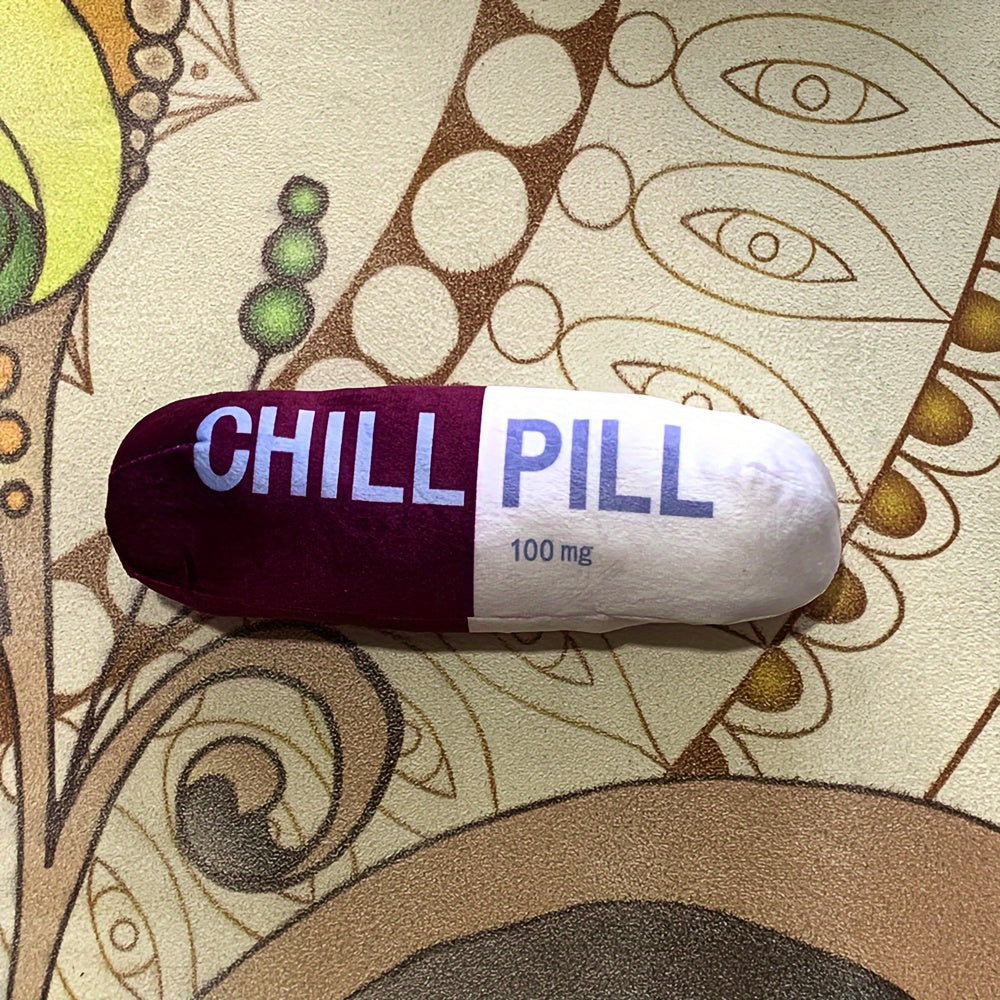 Pet Toy Soft Chill Pill