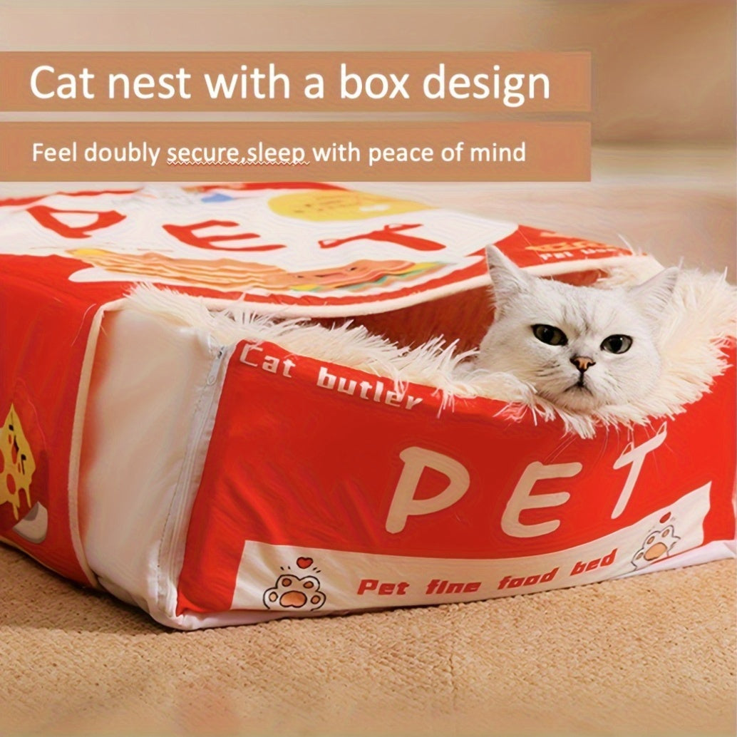 Cat Bed Snack Box Design