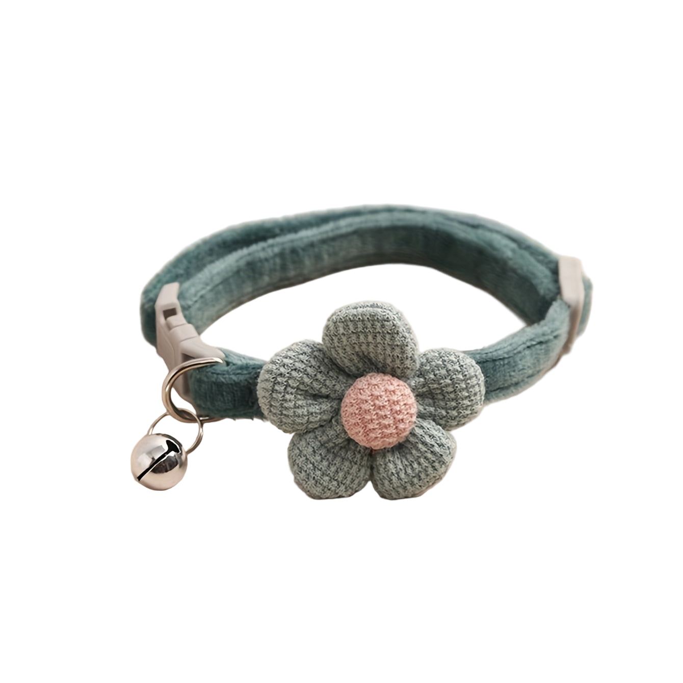 Pet Collar with Flower