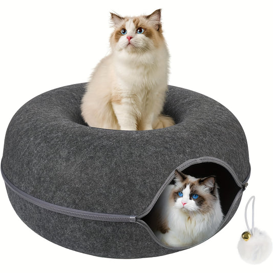 Cat Cave & Donut Tunnel Bed