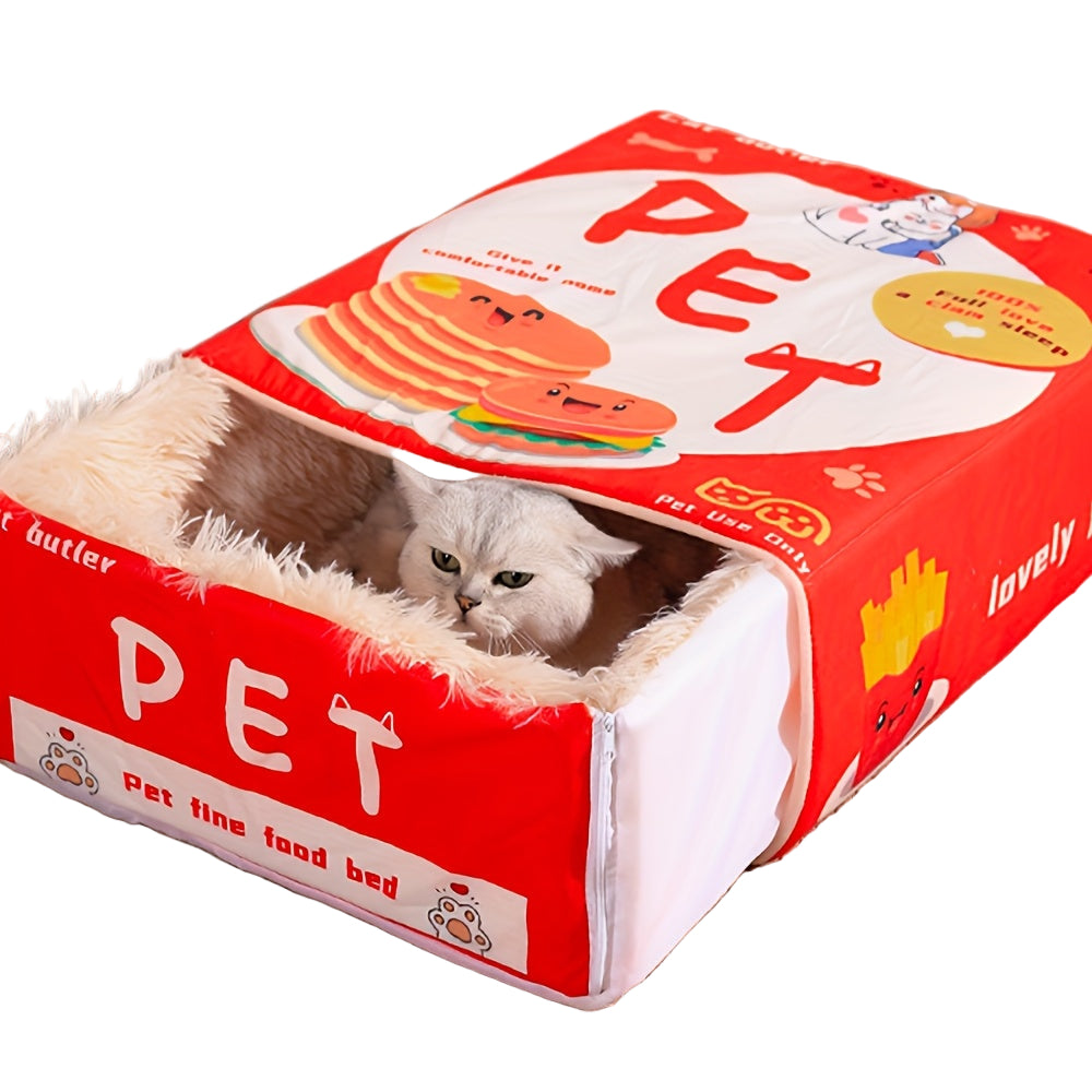 Cat Bed Snack Box Design