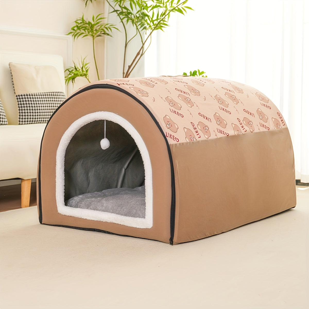 2 in 1 All-Season Cozy Pet Bed