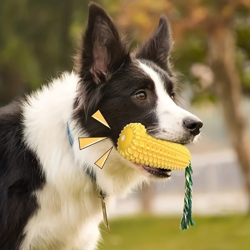 Corn Dog Chew Toy