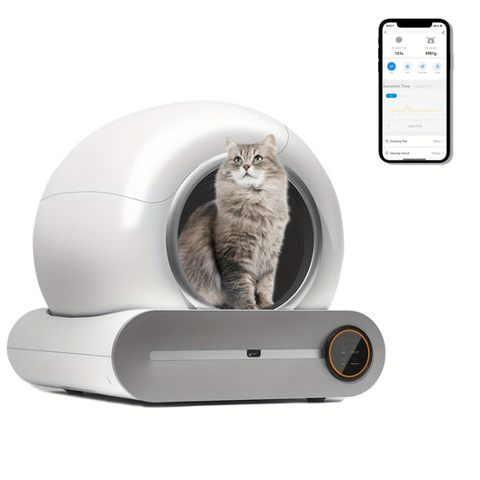 Automatic Cat Litter Box + Litter Mat