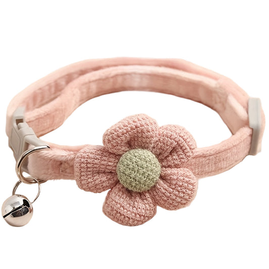 Pet Collar with Flower