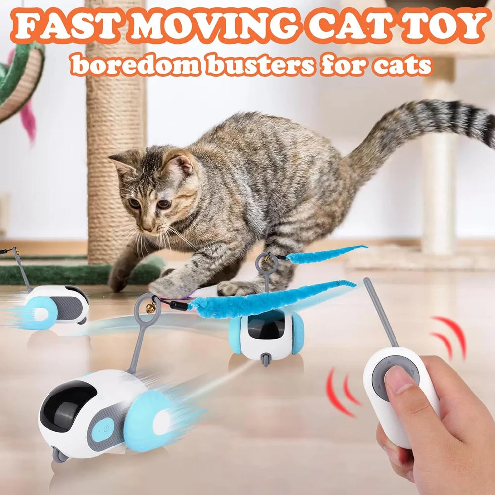 Smart Cat Toy (2 Modes Automatic/Remote)