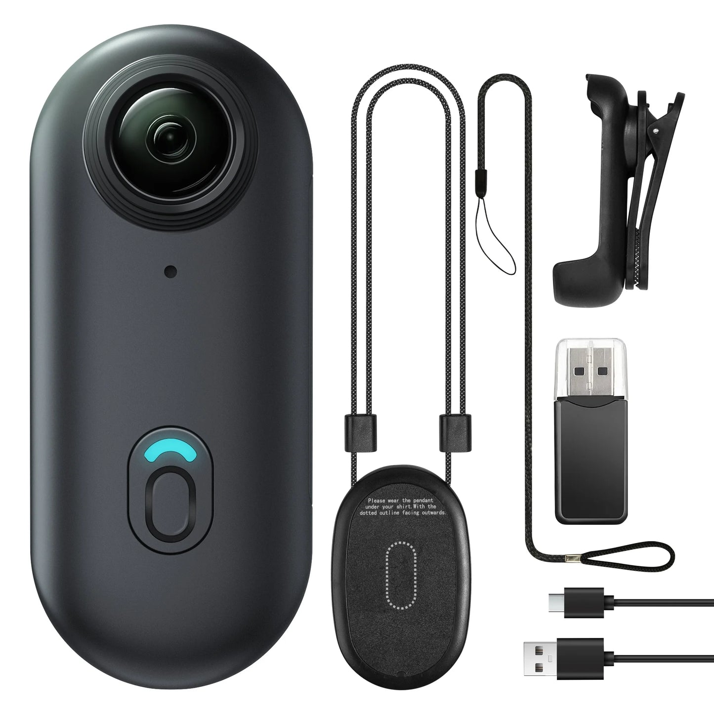 Magnetic Pocket 4K Mini Camera (Pet, Biking, Travel, Vlog, etc.)