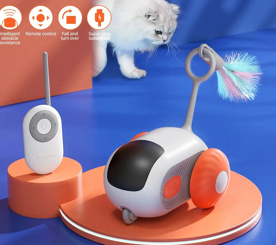 Smart Cat Toy (2 Modes Automatic/Remote)