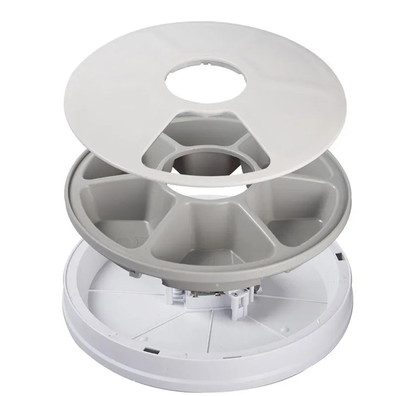 Automatic Pet Feeder Timing Feeder 6 Meals