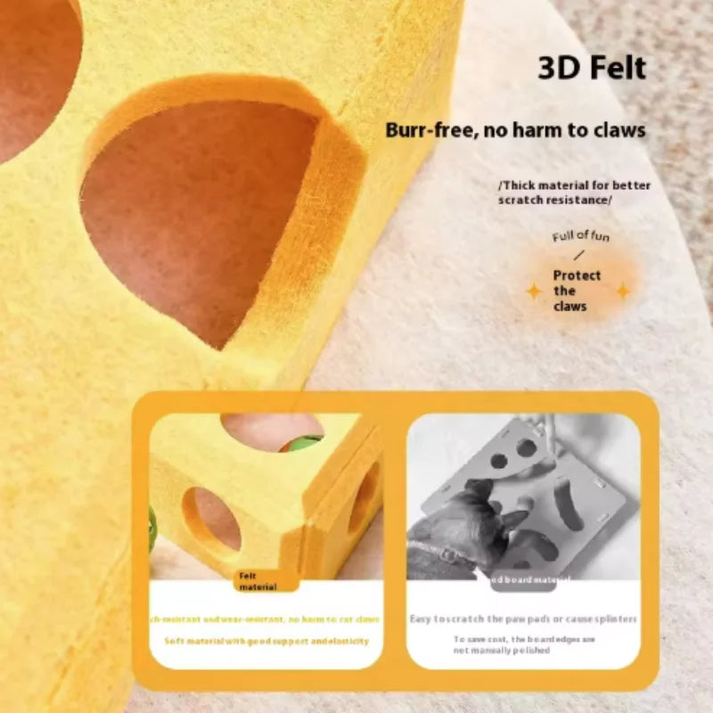 Interactive Cat Toy Maze Game Teasing