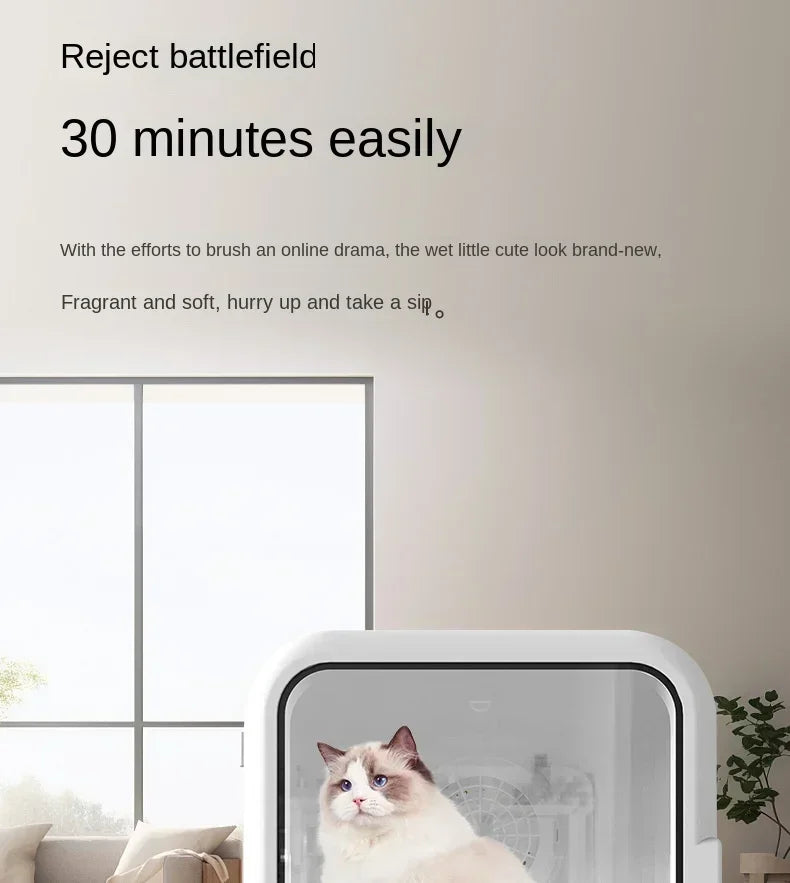 Pet Drying Box Cats and Dogs