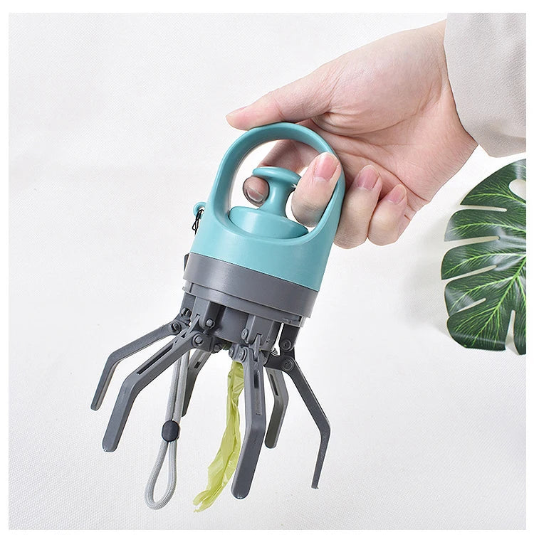 Portable Dog Pooper Scooper with Garbage Bag
