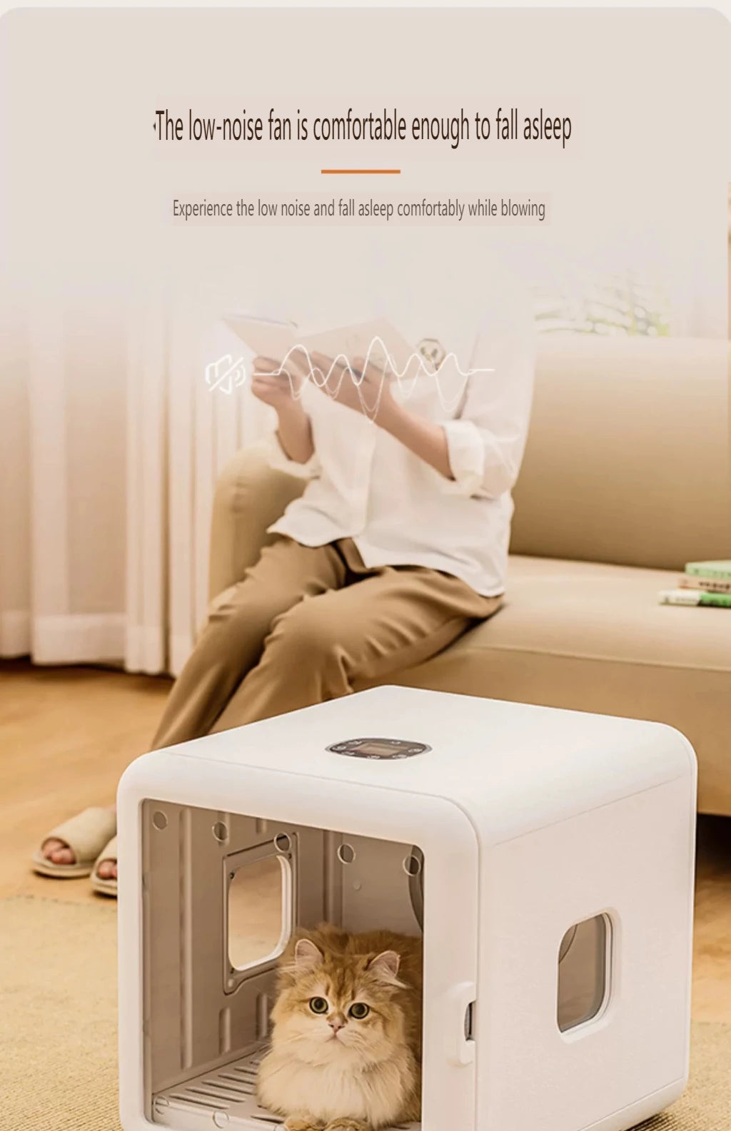 Smart Pet Drying Box Dog and Cat
