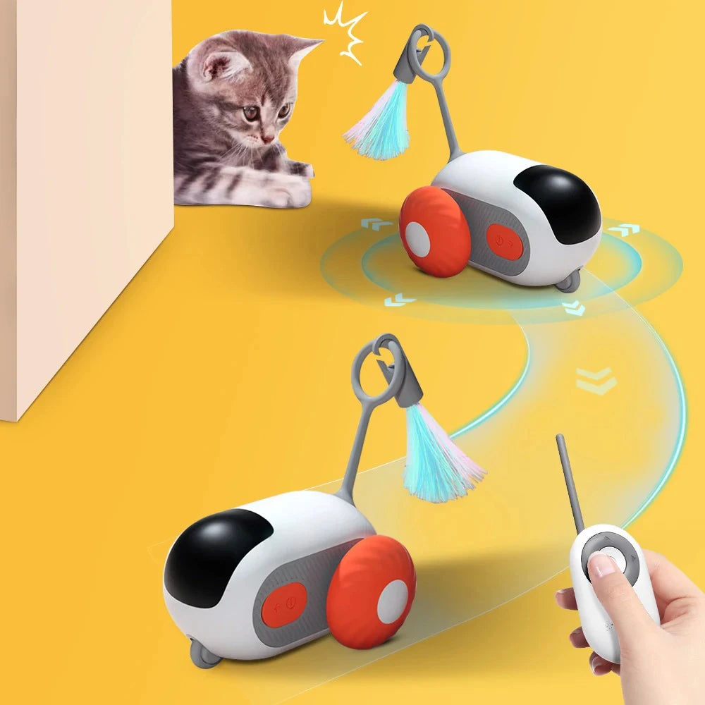 Smart Cat Toy (2 Modes Automatic/Remote)