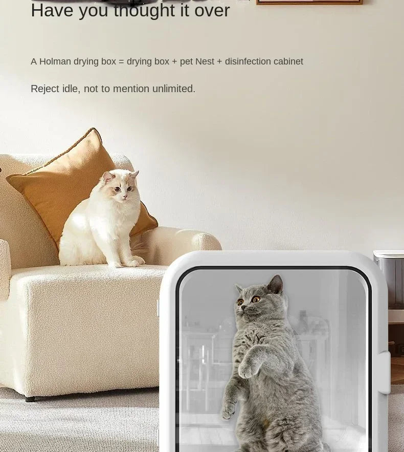 Pet Drying Box Cats and Dogs
