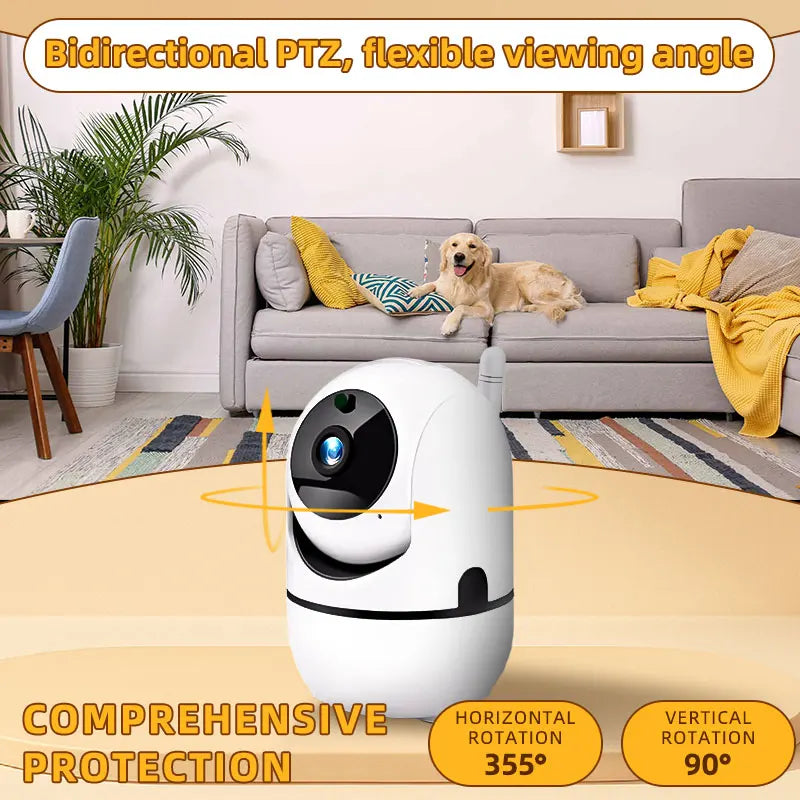 Pet Camera WiFi 1080P HD Indoor Pet Monitoring Camera + Audio