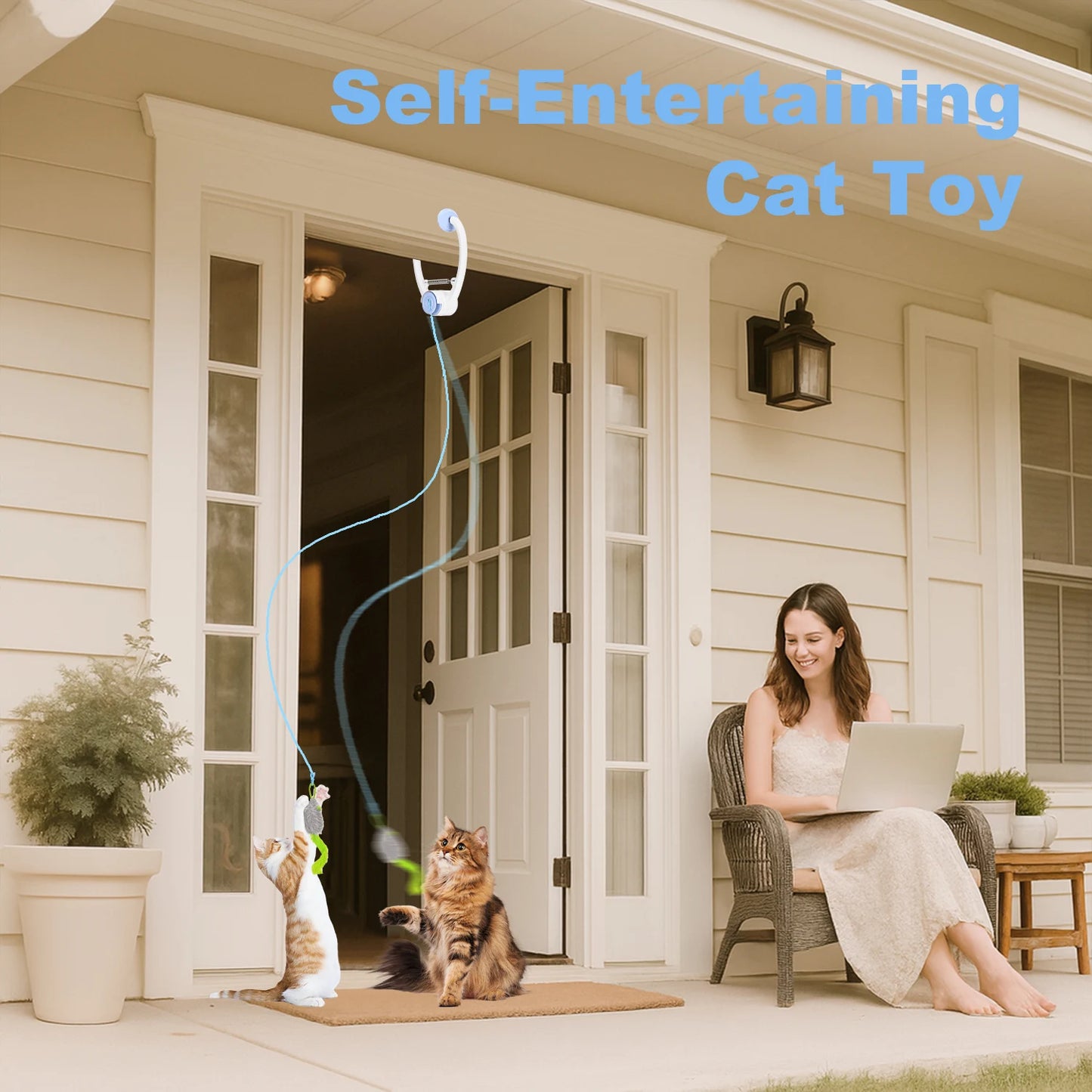 Electric Door Hanging Cat Toy