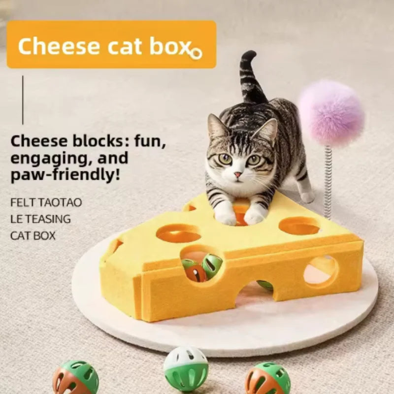 Interactive Cat Toy Maze Game Teasing