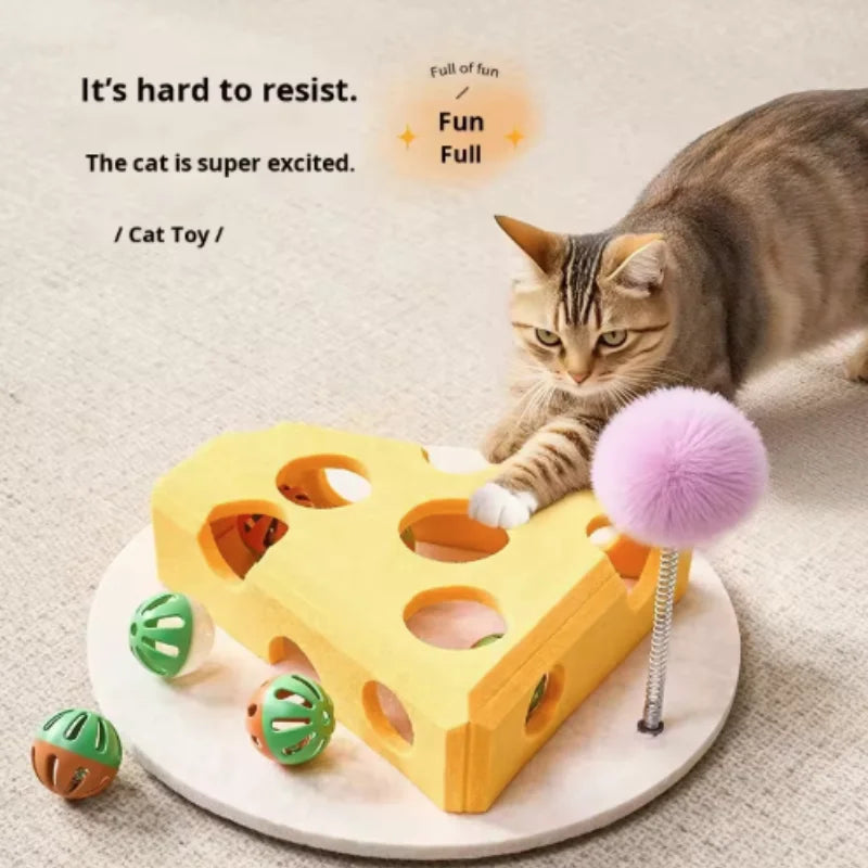 Interactive Cat Toy Maze Game Teasing
