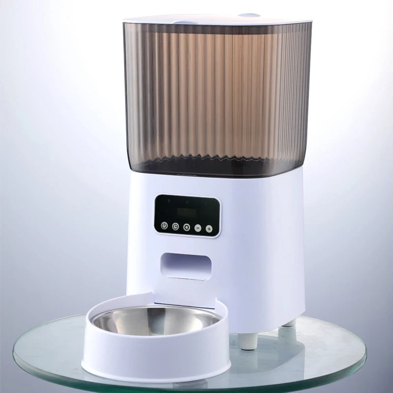 Automatic Pet Feeder with Camera