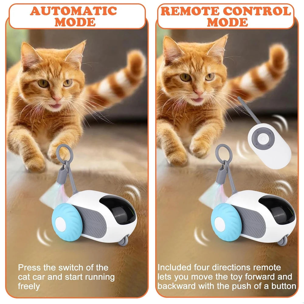 Smart Cat Toy (2 Modes Automatic/Remote)