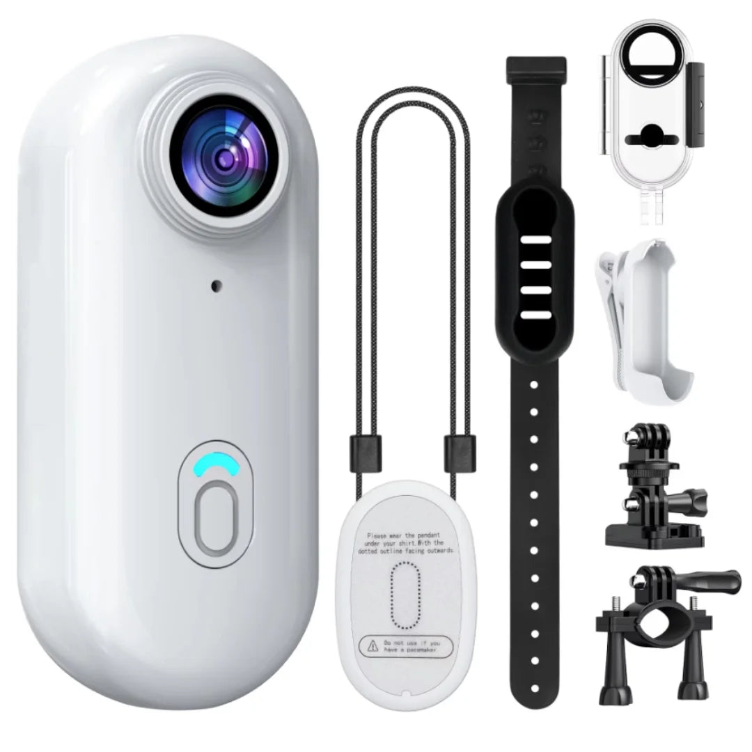 Magnetic Pocket 4K Mini Camera (Pet, Biking, Travel, Vlog, etc.)