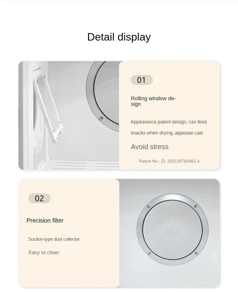 Smart Pet Drying Box Dog and Cat