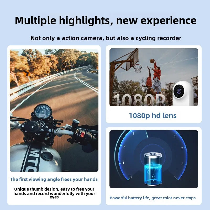 Pet Collar Camera HD 1080P WIFI