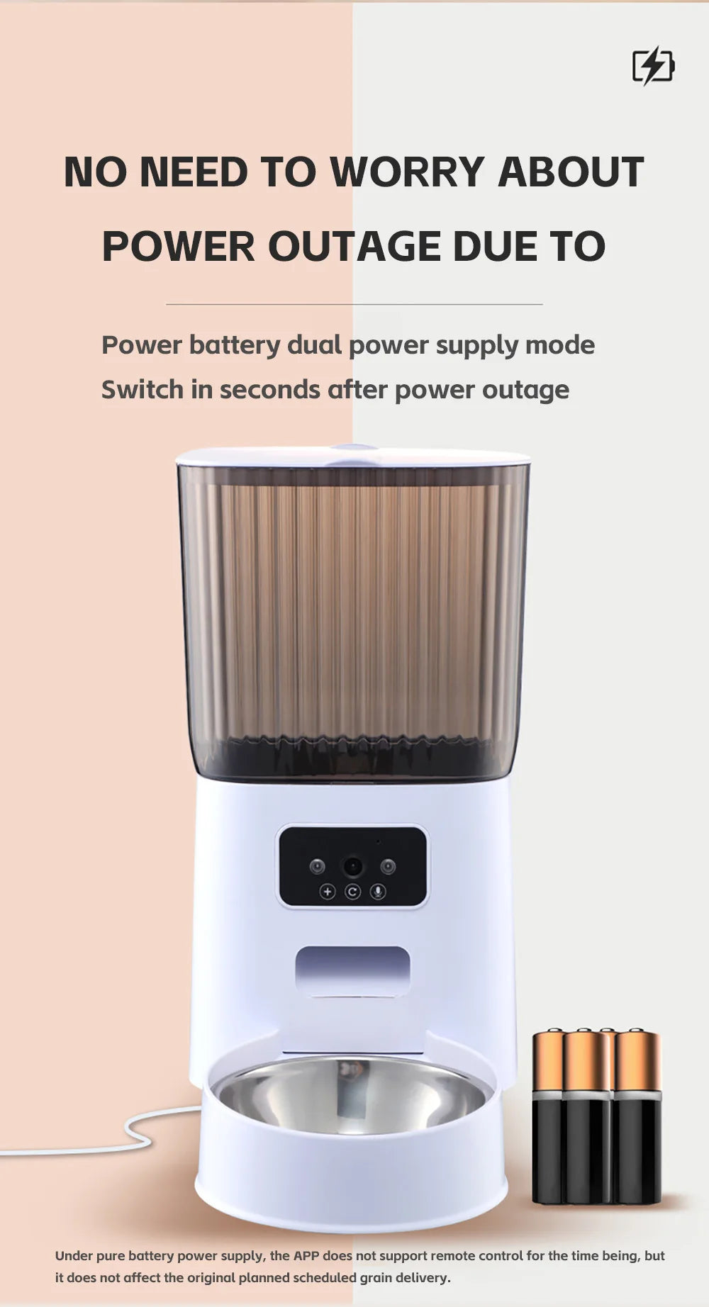 Automatic Pet Feeder with Camera