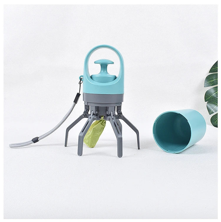 Portable Dog Pooper Scooper with Garbage Bag