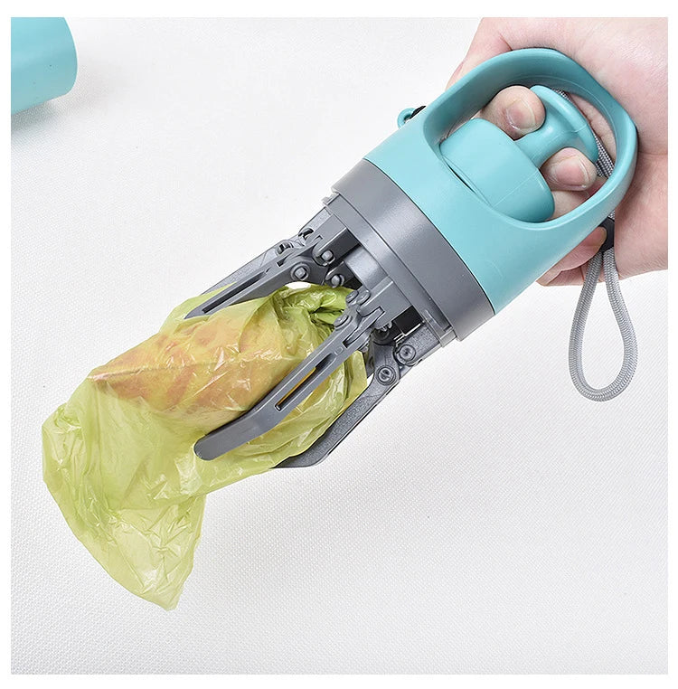 Portable Dog Pooper Scooper with Garbage Bag