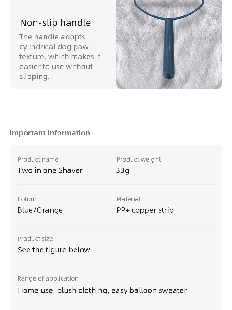 Portable Clothes Lint Roller Remover