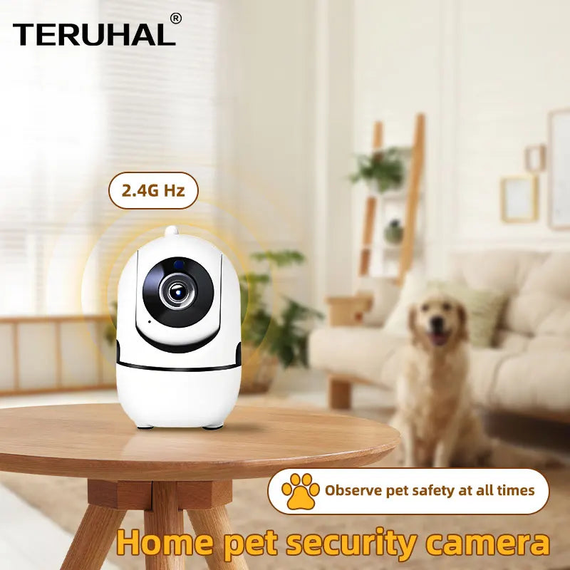 Pet Camera WiFi 1080P HD Indoor Pet Monitoring Camera + Audio