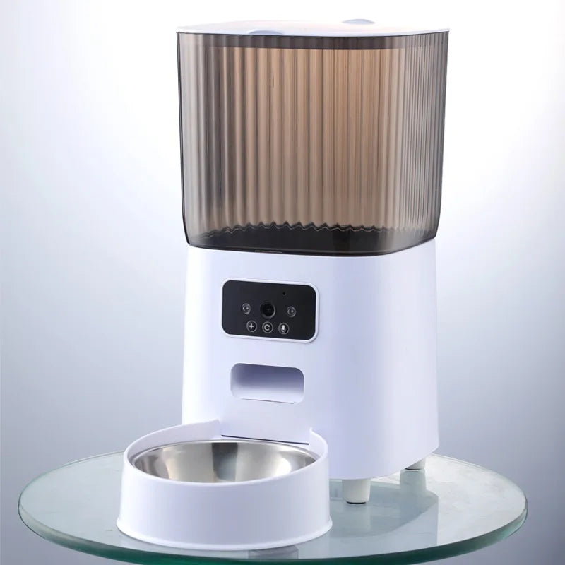Automatic Pet Feeder with Camera