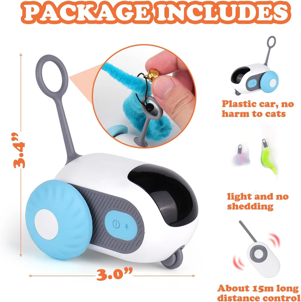 Smart Cat Toy (2 Modes Automatic/Remote)