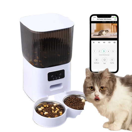 Automatic Pet Feeder with Camera