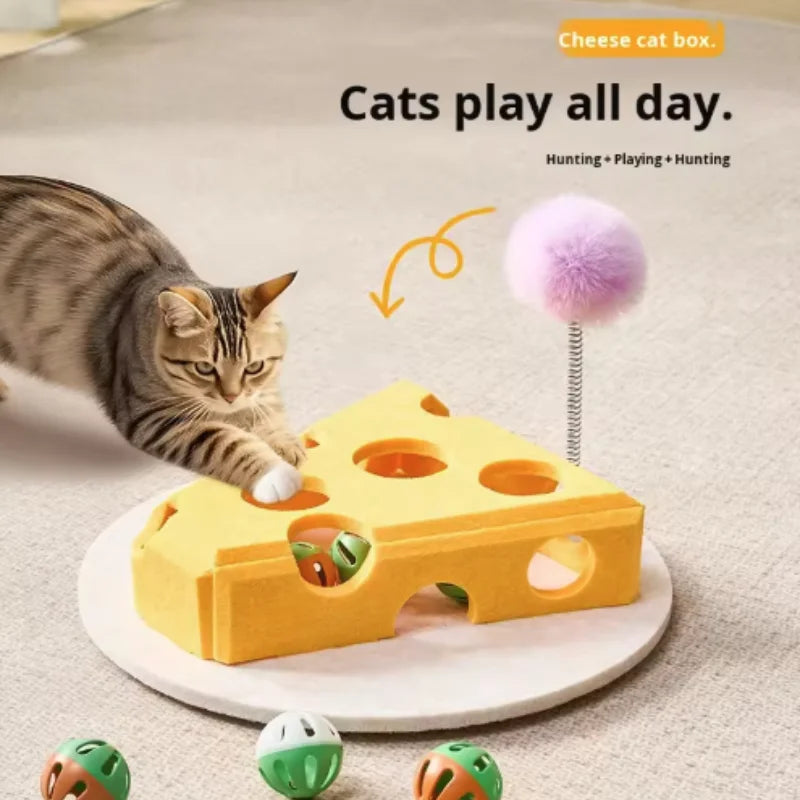 Interactive Cat Toy Maze Game Teasing