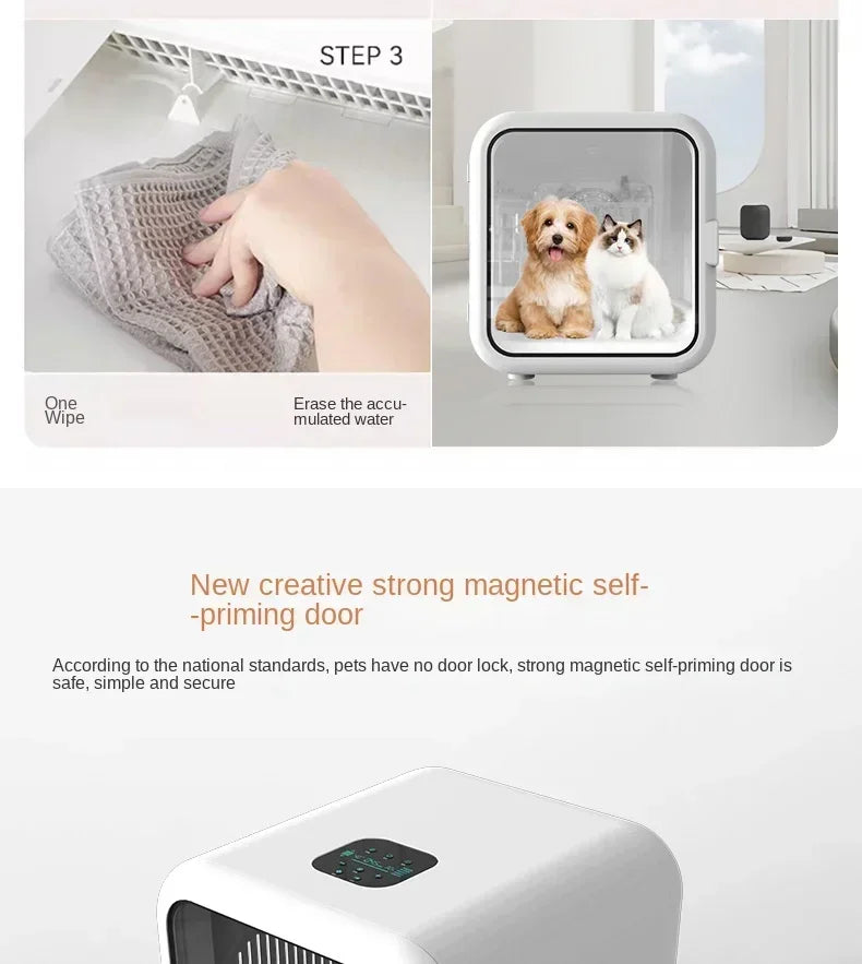 Pet Drying Box Cats and Dogs