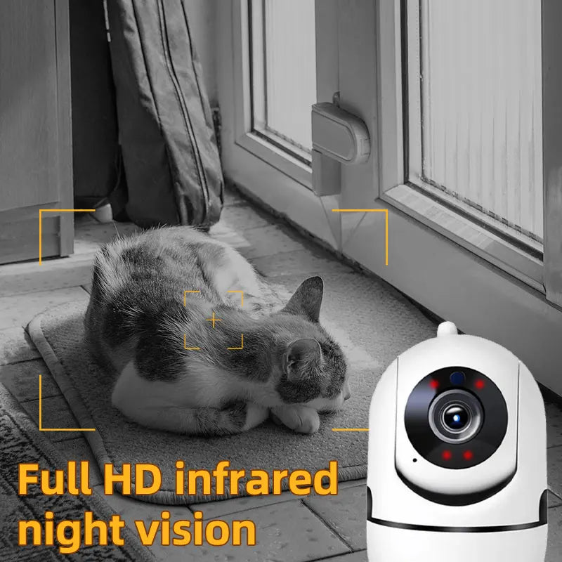 Pet Camera WiFi 1080P HD Indoor Pet Monitoring Camera + Audio