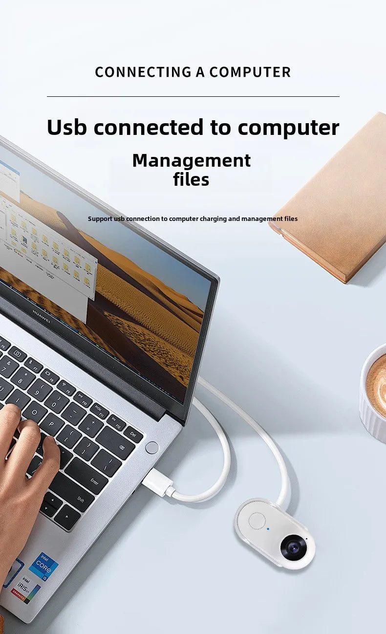 Pet Collar Camera HD 1080P WIFI